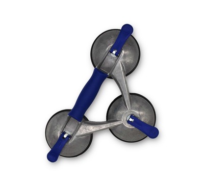 GEWA-Saugheber Typ V3A-S 3-fach, Alu, Standard – Bild 2